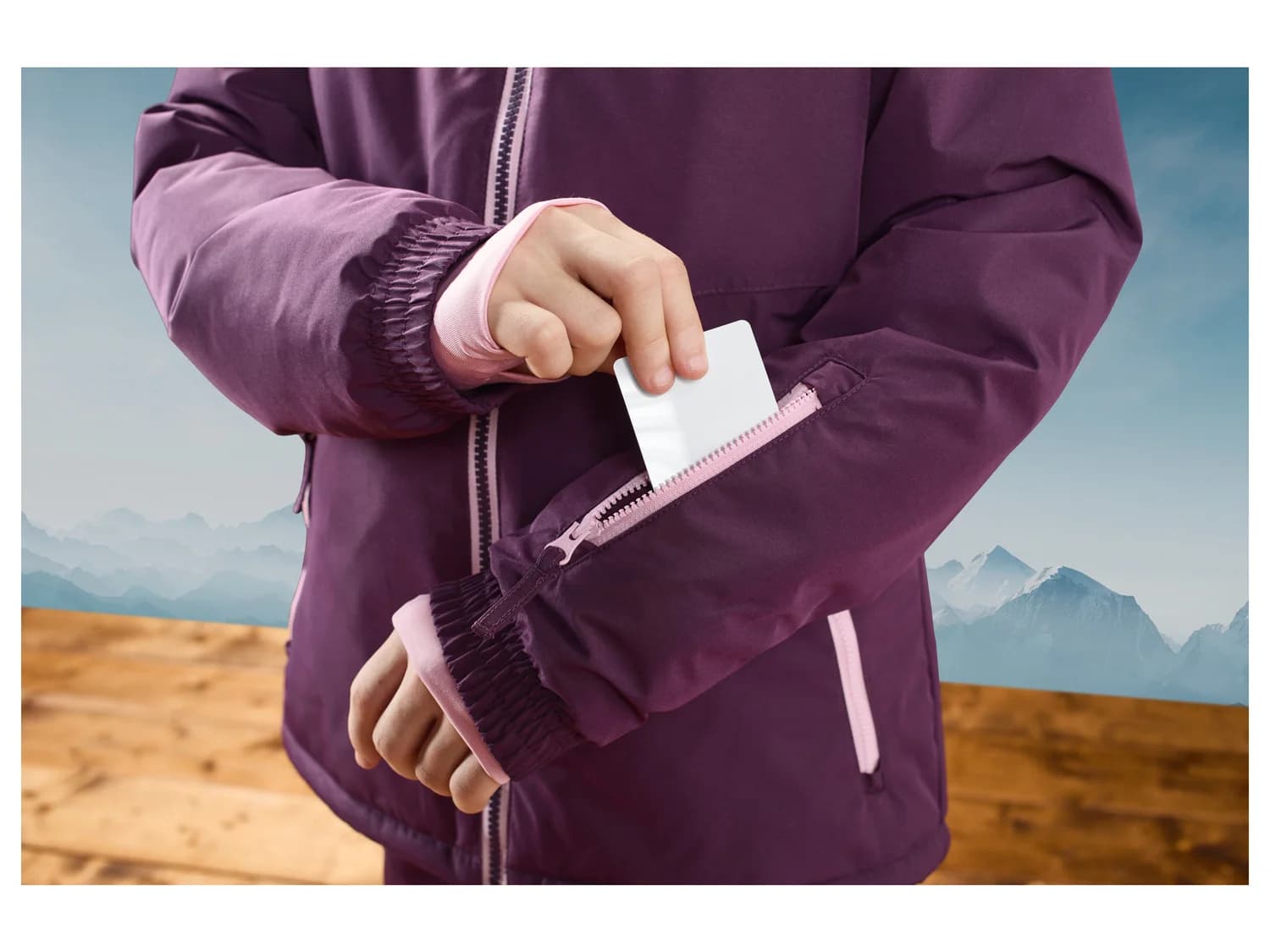 Veste de ski fille