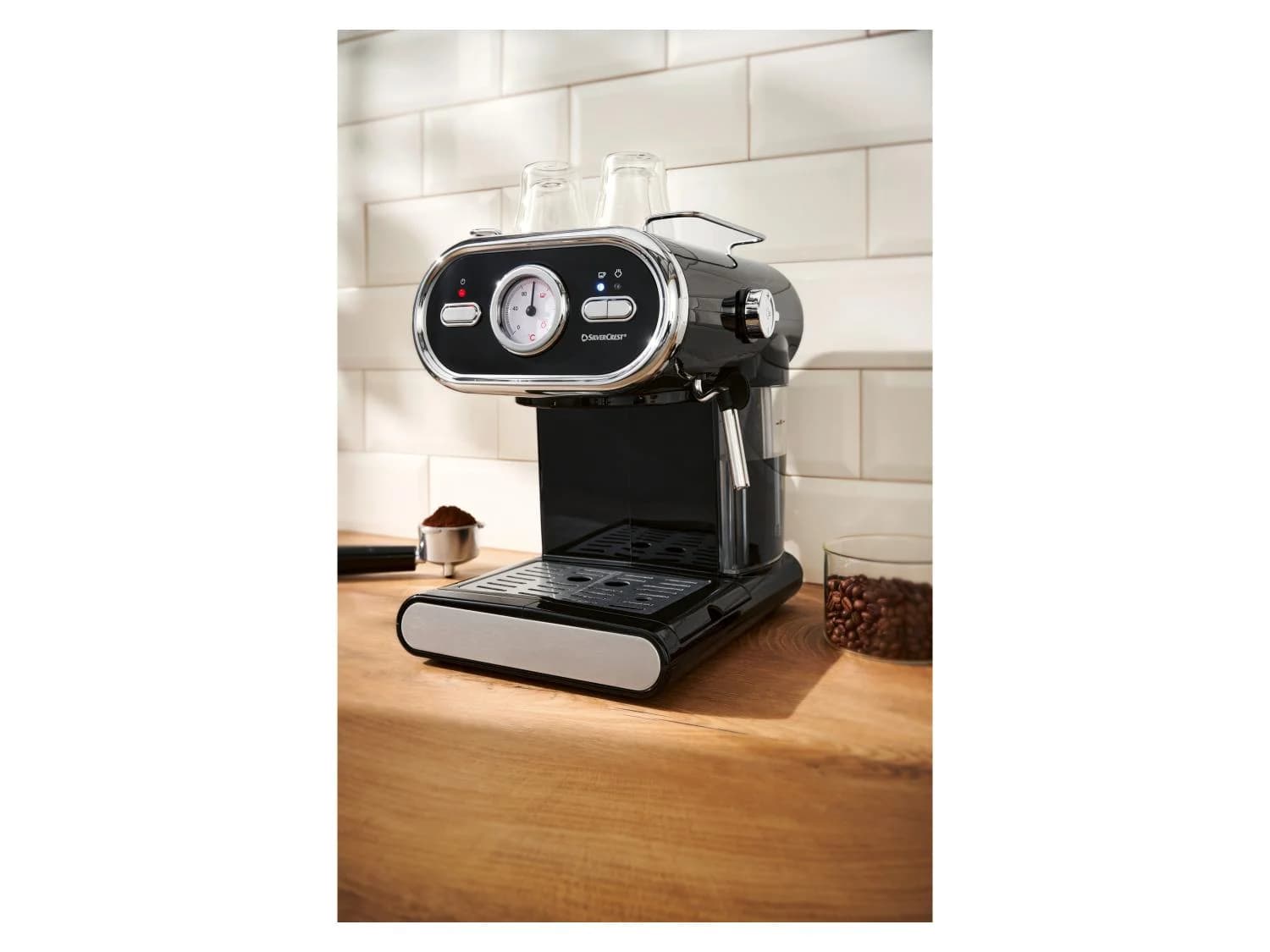 Machine à expresso SEM 1100 E1, noire
