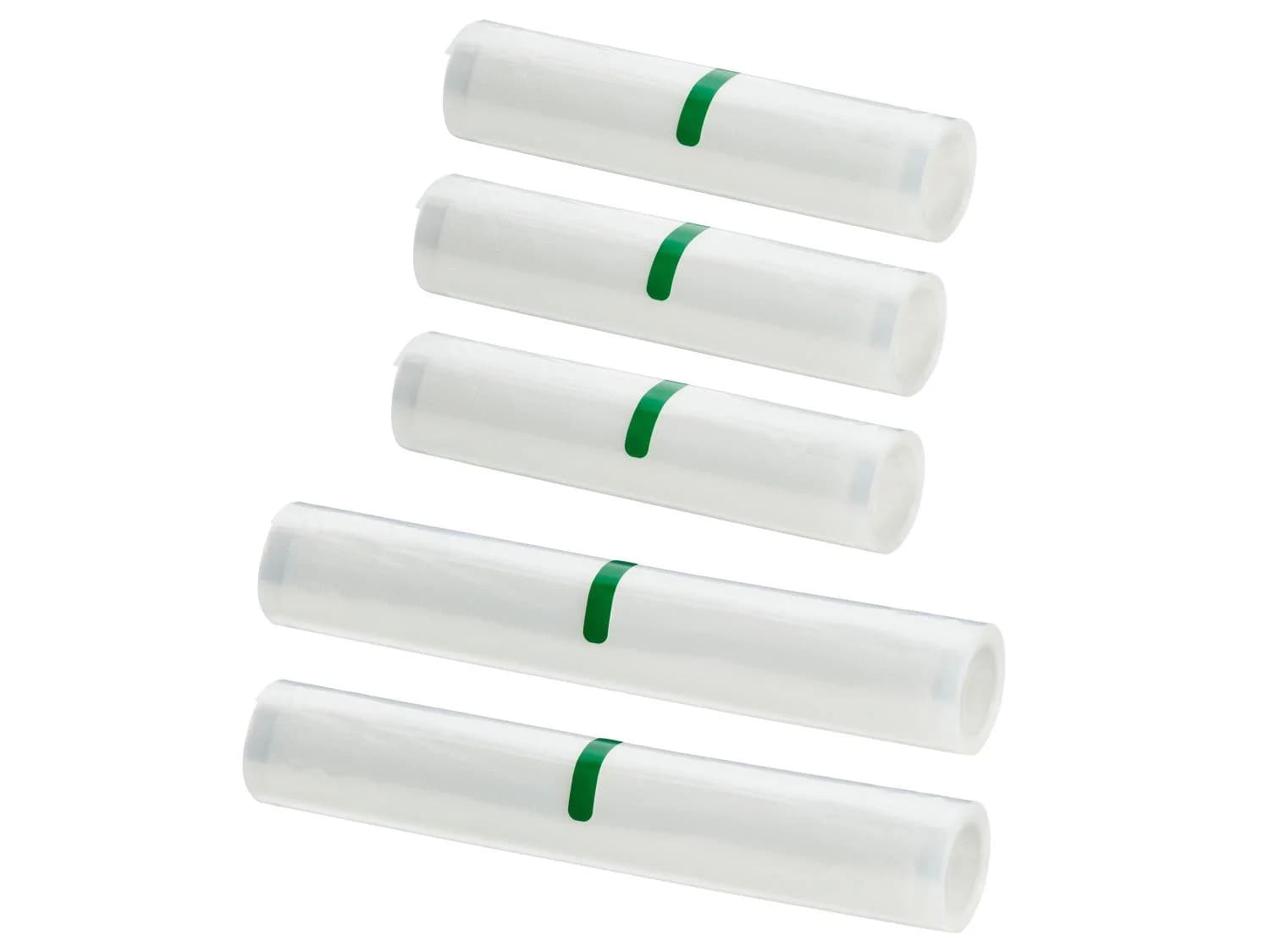 Lot de 5 rouleaux de film pour appareil de mise sous vide, 20 et 28 cm