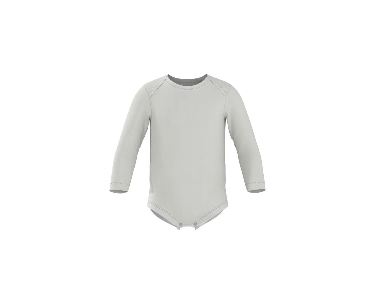Lot de 5 bodys bébé à manches longues