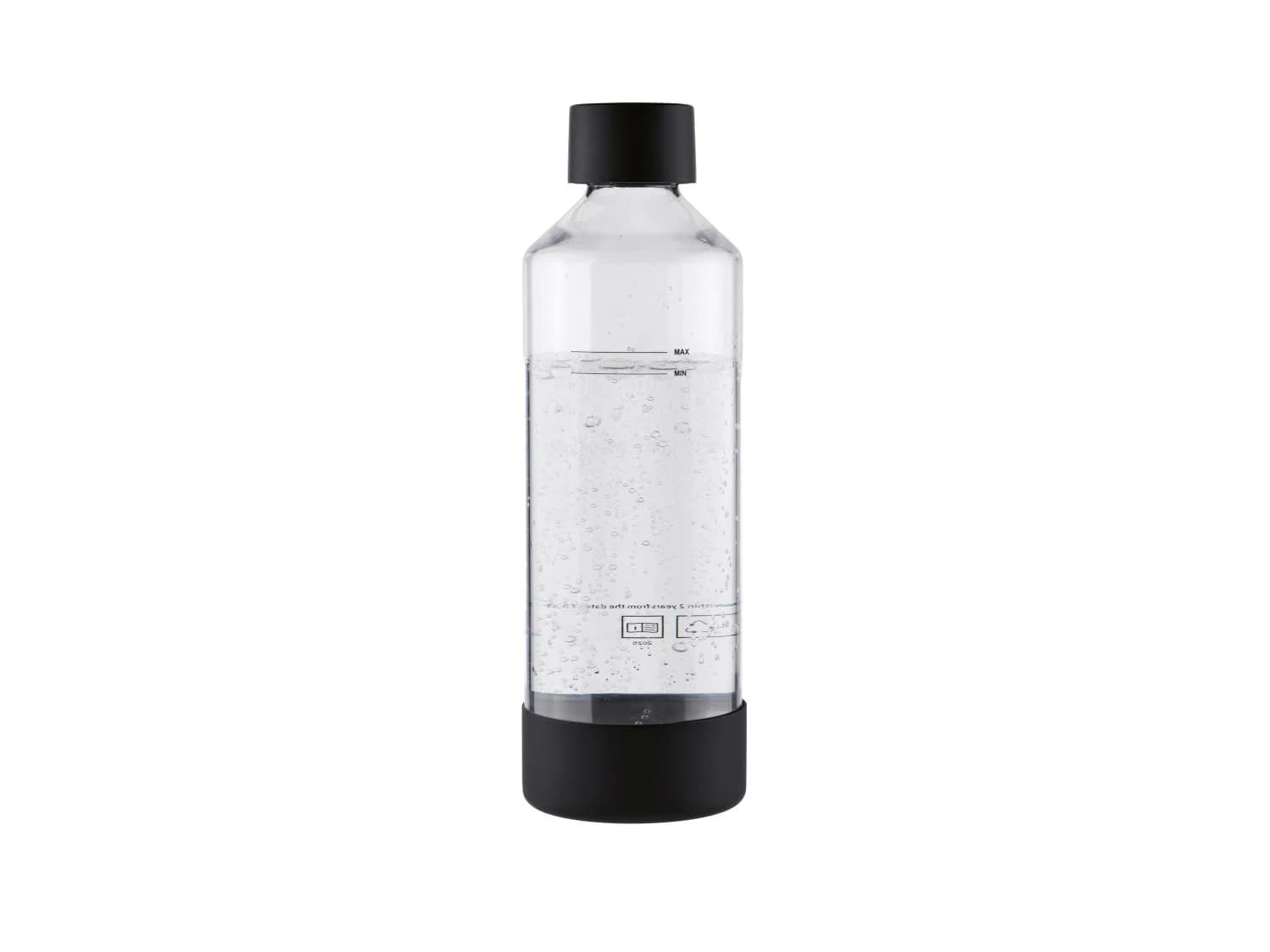 Lot de 2 bouteilles pour gazéificateur d’eau, 1 L