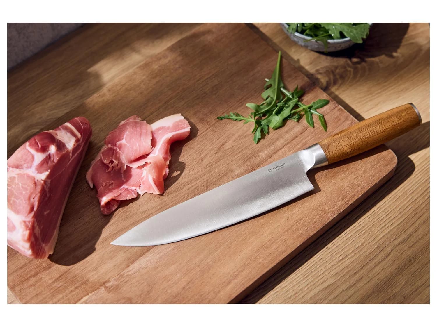 Couteau de cuisine manche en bois