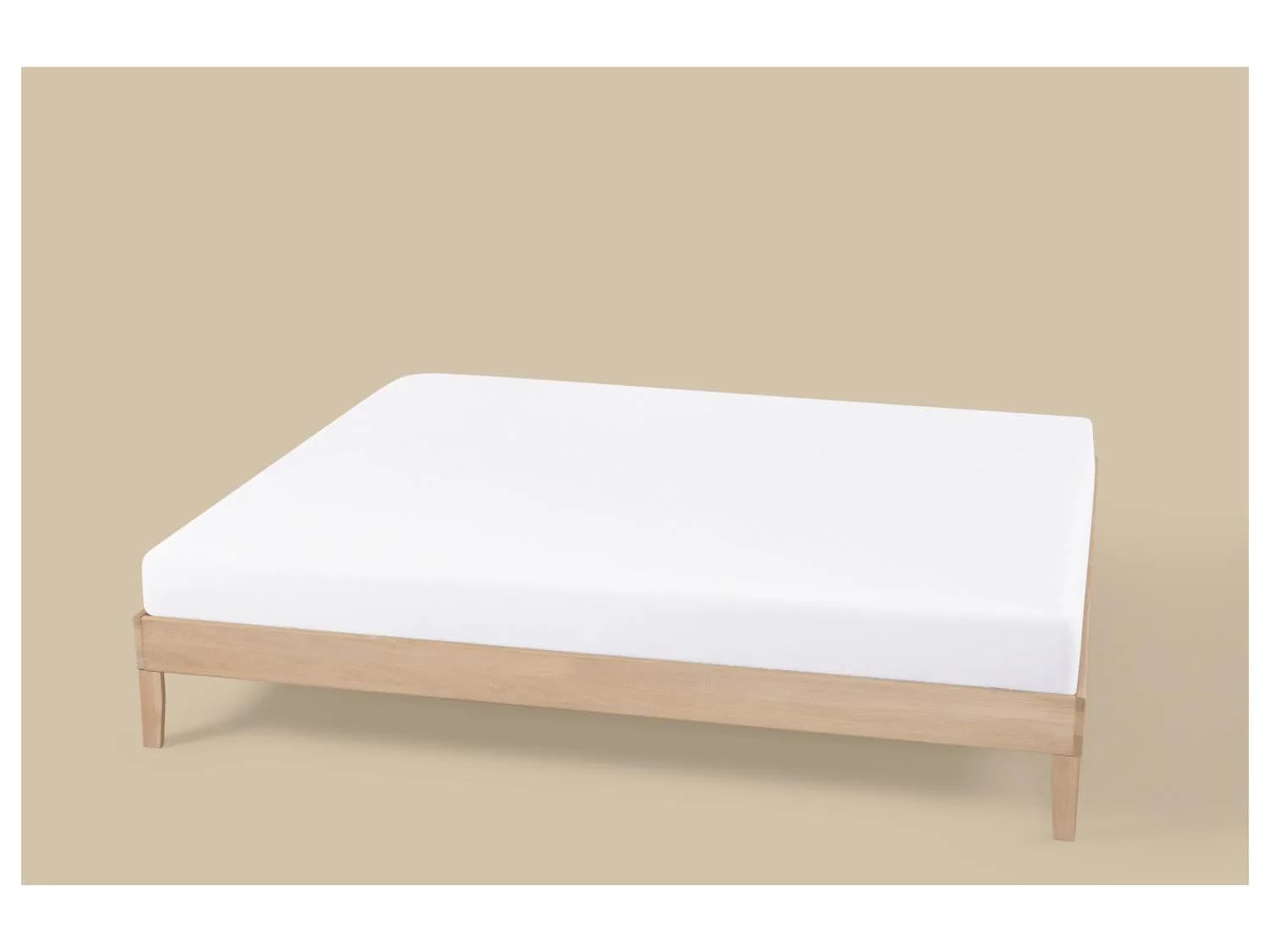 Drap-housse en satin de coton, 180-200 x 200 cm