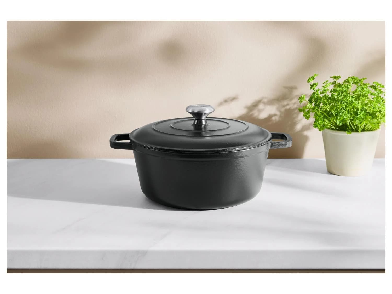 Faitout en fonte Premium, 5,6 L
