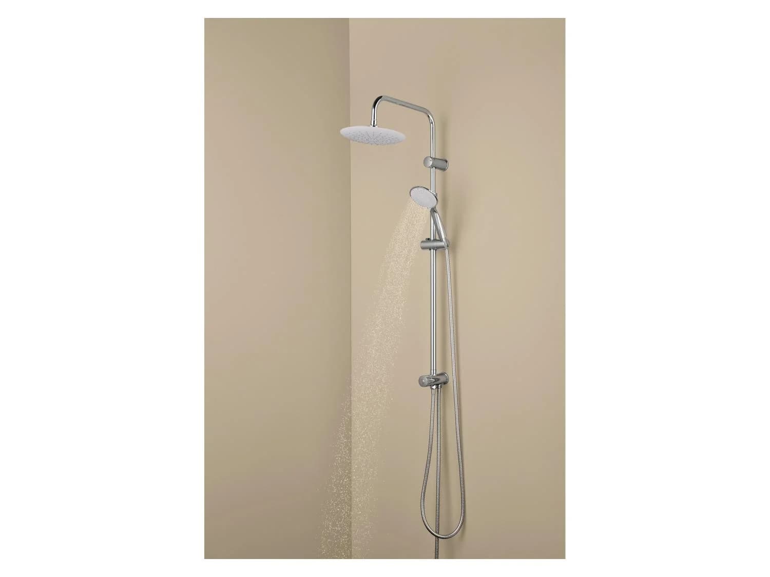 Kit de douche de tête, réglable en hauteur