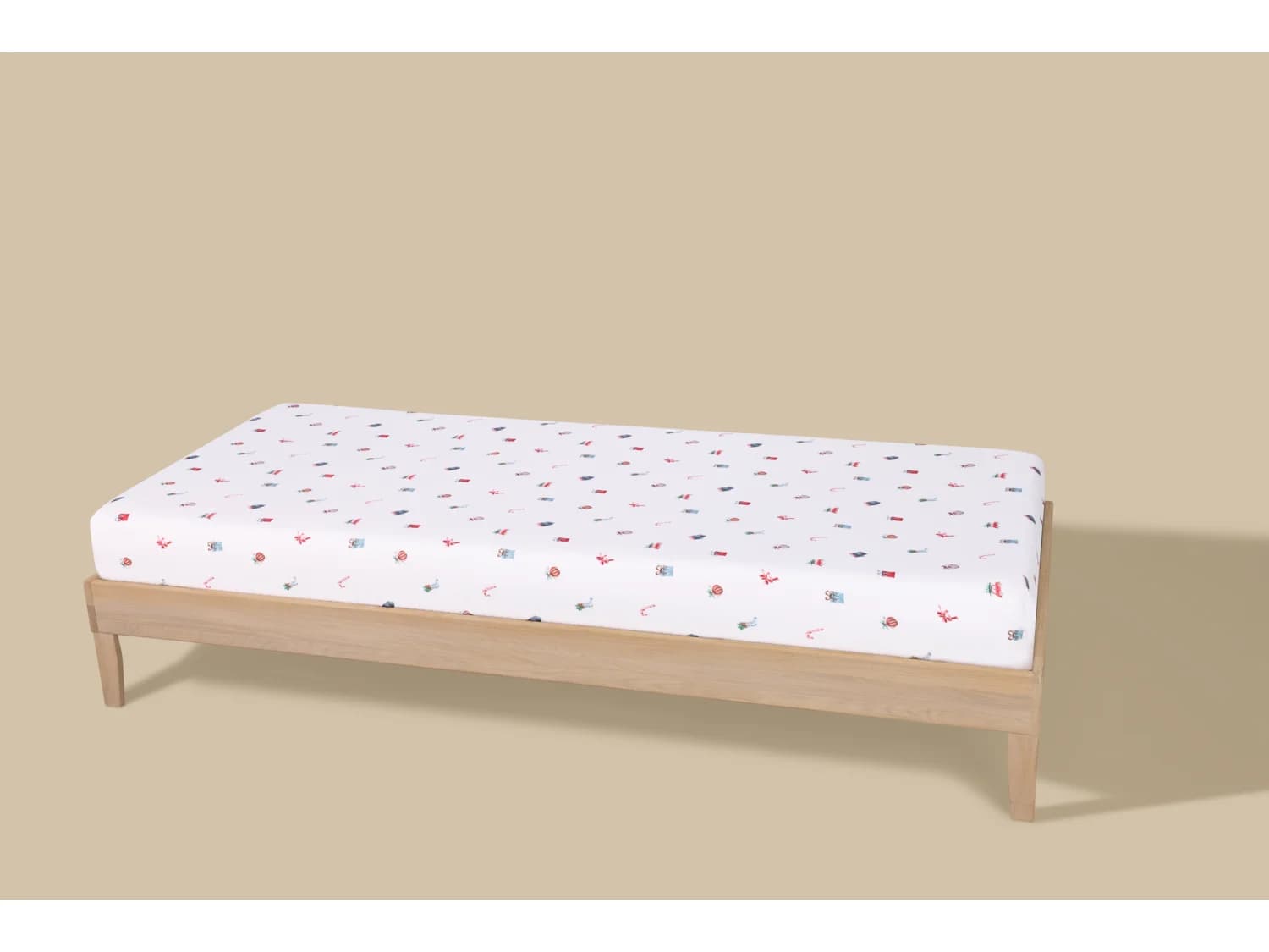 Drap-housse en fin flanelle, 90-100 x 200 cm
