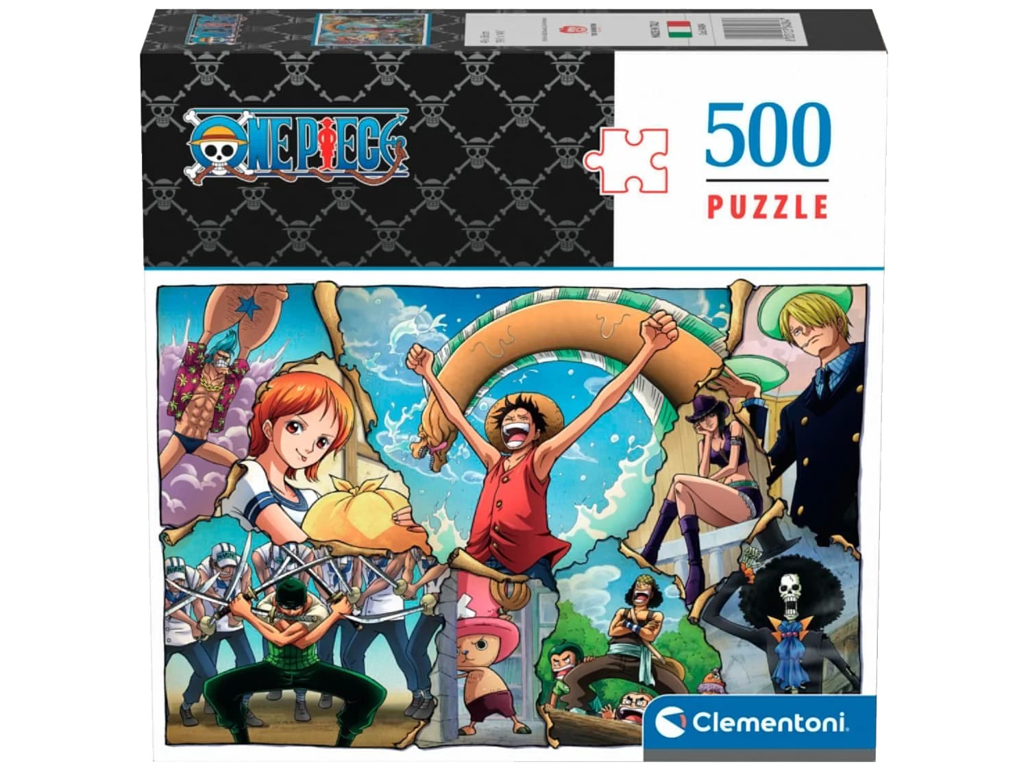 Coffret puzzle Dragon Ball ou One Piece, 500 pièces