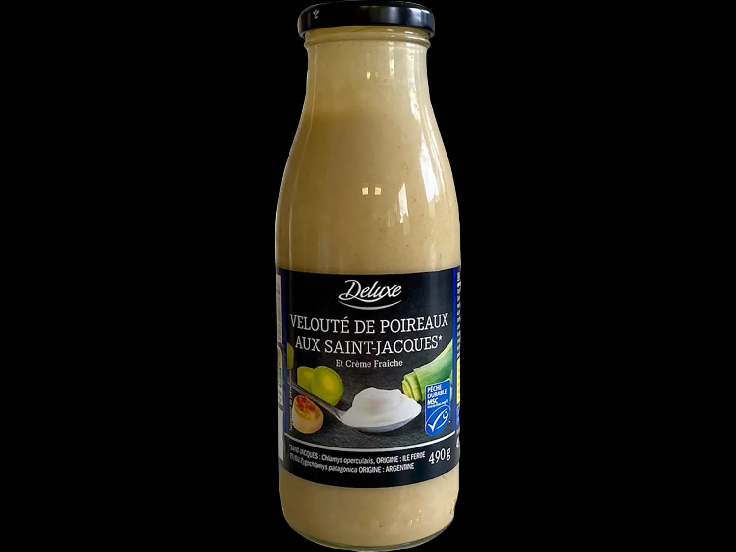 Velouté de poireaux St Jacques