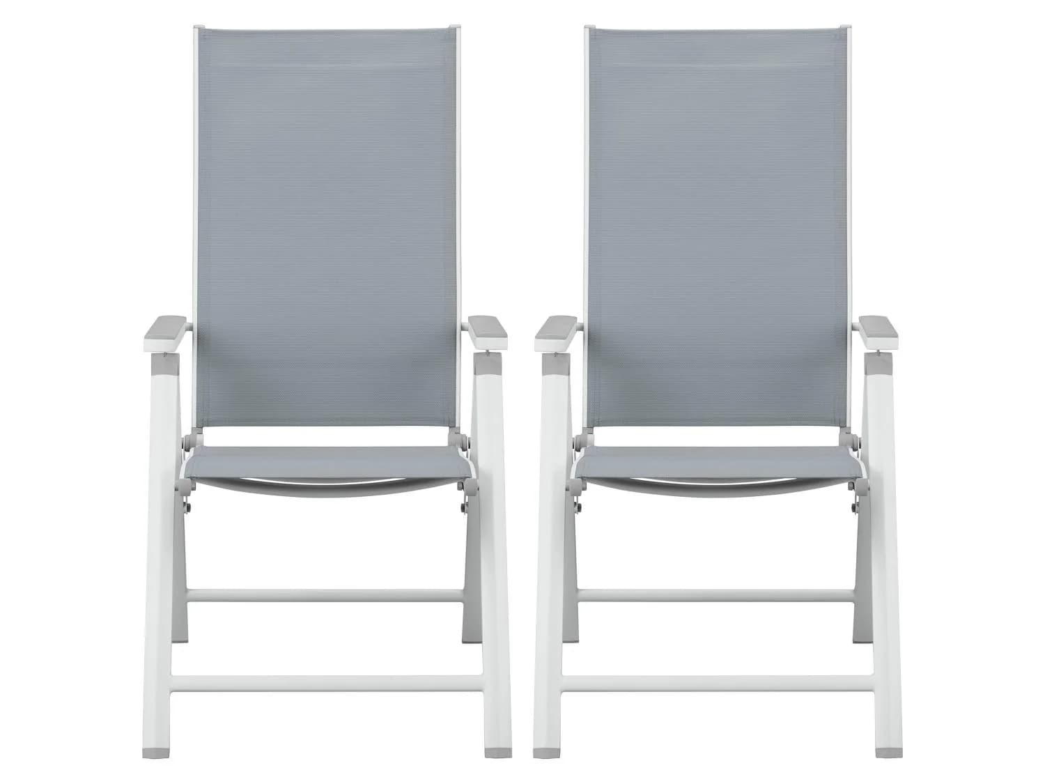 Table de jardin + Lot de 4 fauteuils Houston