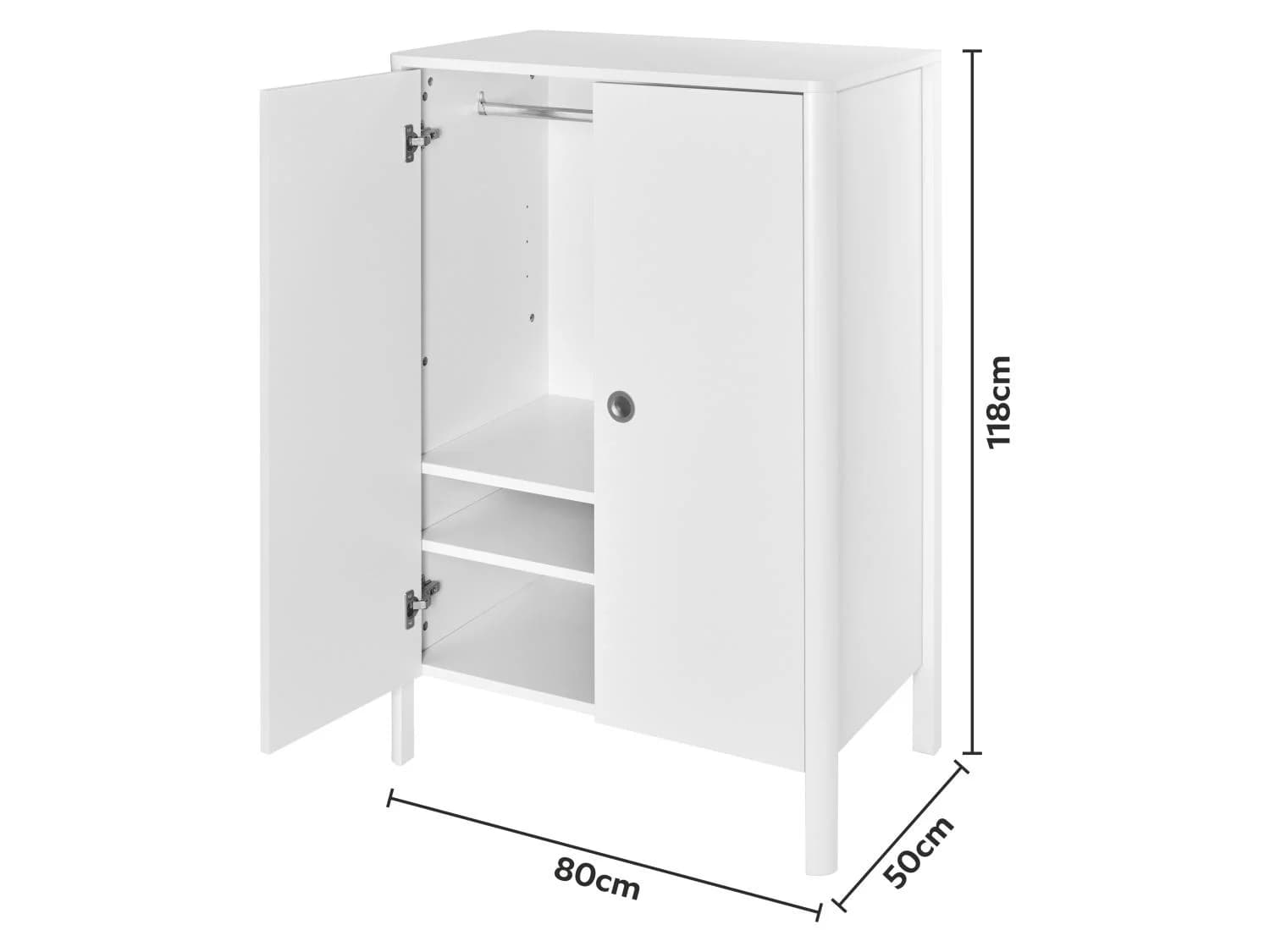 Armoire enfant, 118 x 80 x 50 cm