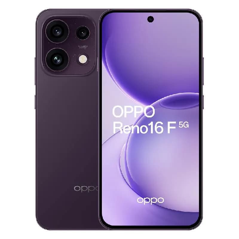Smartphone Reno16 F 5G 12+256Go Twilight Violet - OPPO