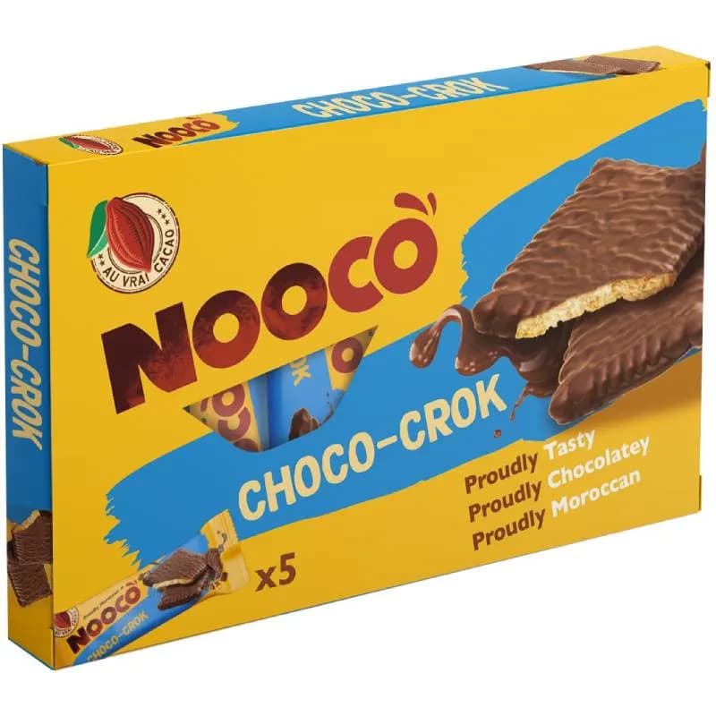 Biscuits Choco-Crok 44 g x5 unités - NOOCO