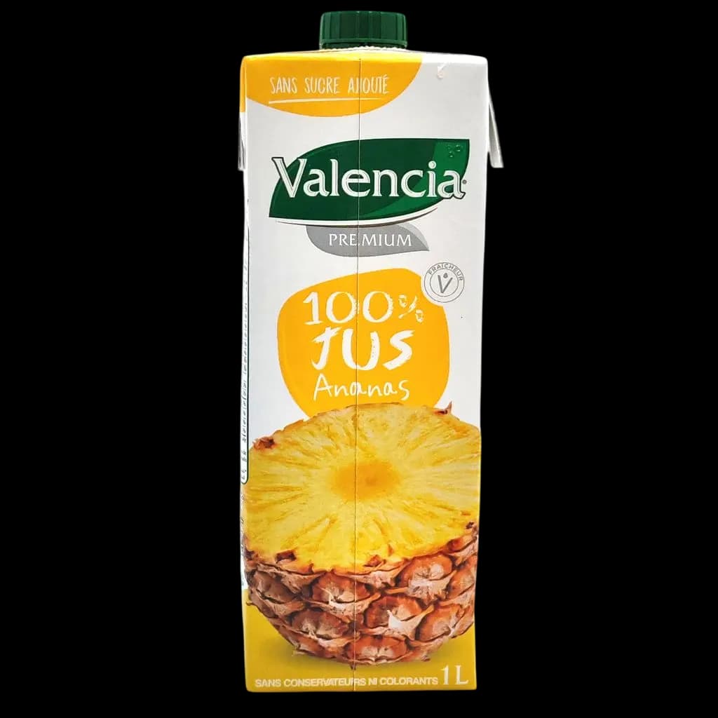 Valancia Pur jus d'ananas 1L