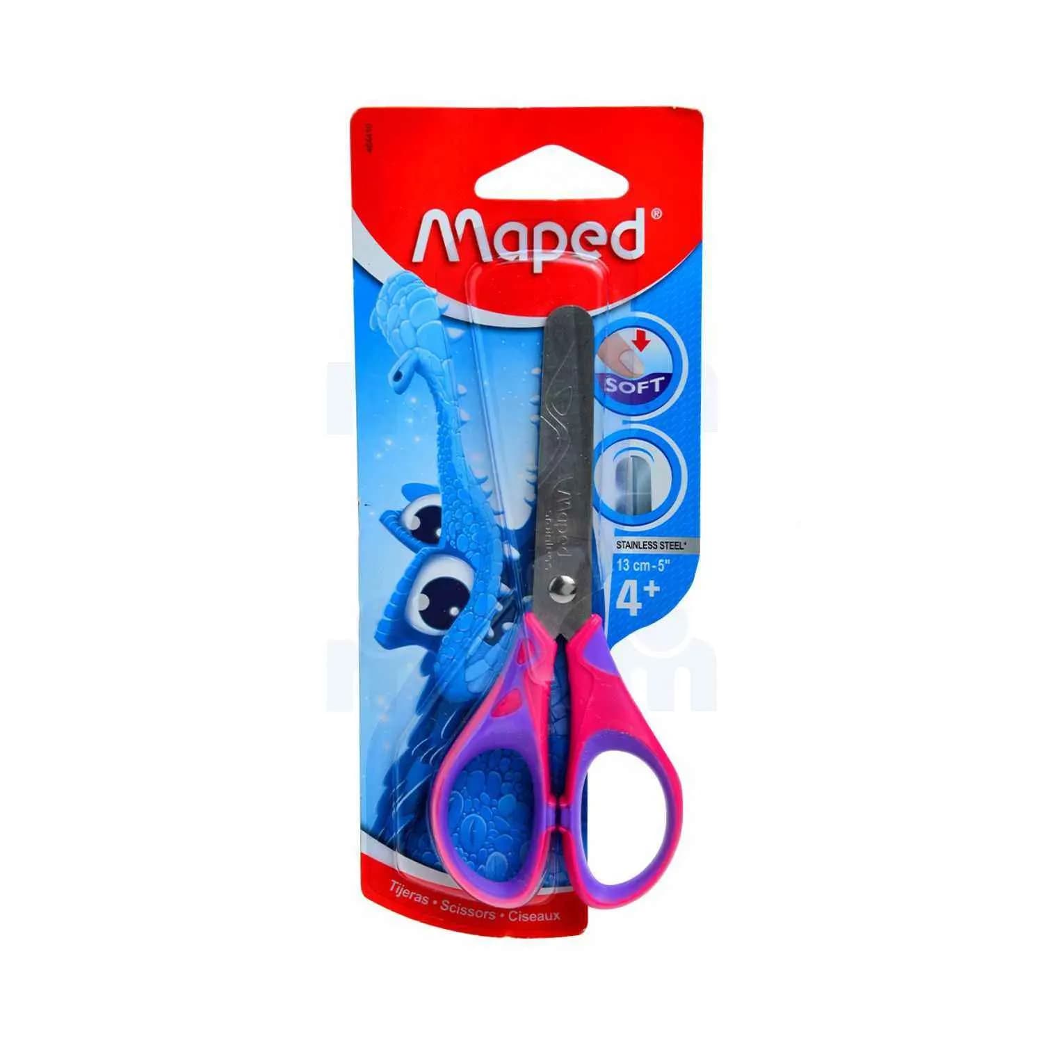 Ciseau acier inoxydable Soft 13cm - MAPED