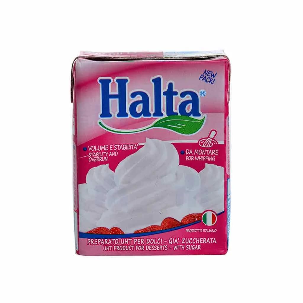 Crème végétale pâtissière 20cl - HALTA