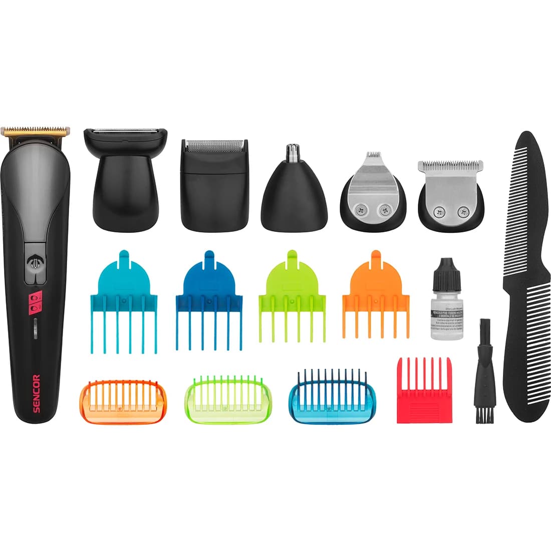 Tondeuse cheveux et corps SHP7411BK noir - SENCOR