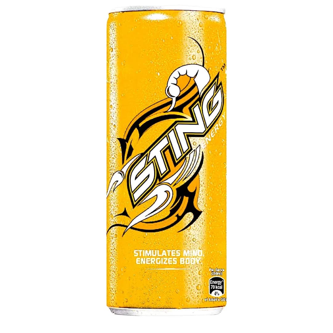Sting Boisson énergisante Gold Rush canette 25cl