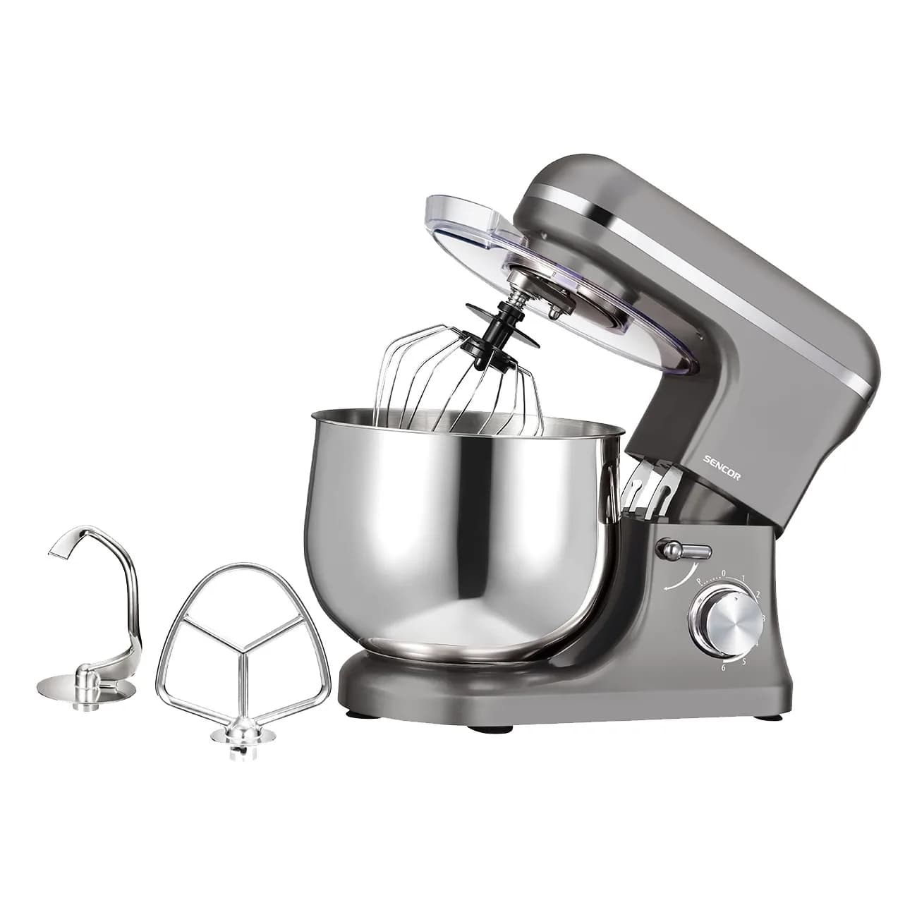 Kitchen machine 8LSTM_4301GY 1600W gris - SENCOR
