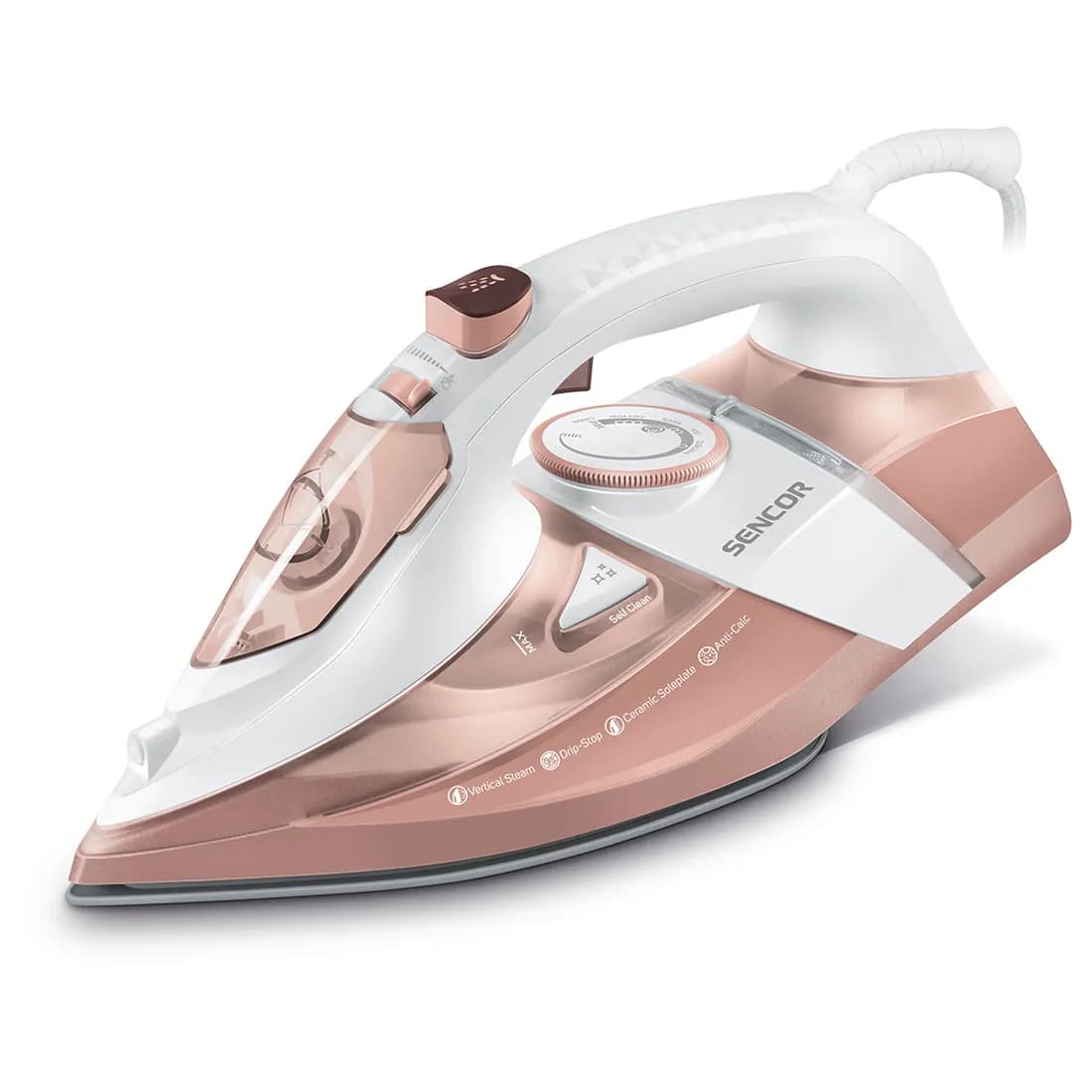 Fer à repasser vapeur SSI 8300RS 3200W rose - SENCOR