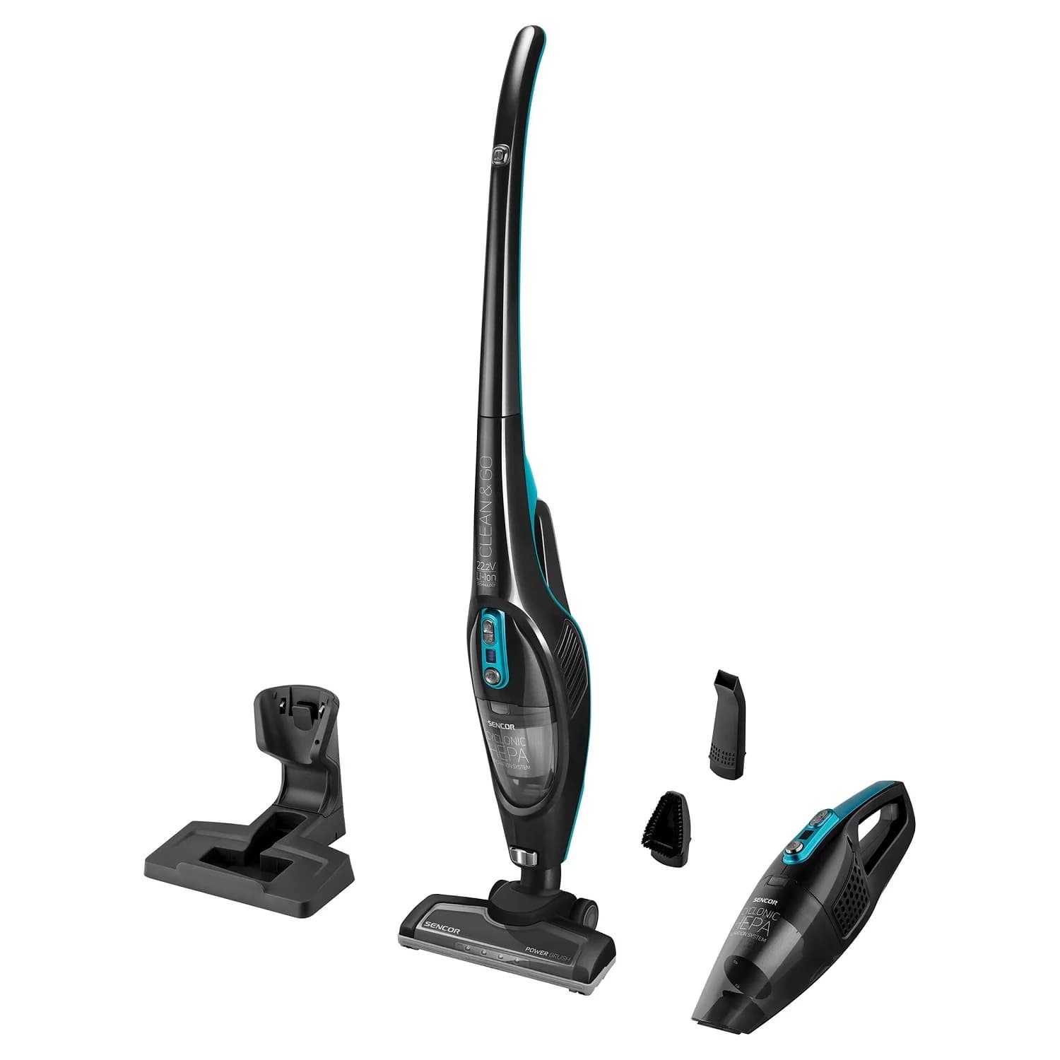 Aspirateur balai 2en1 avec batterie SVC_7822TQ 22,2V - SENCOR