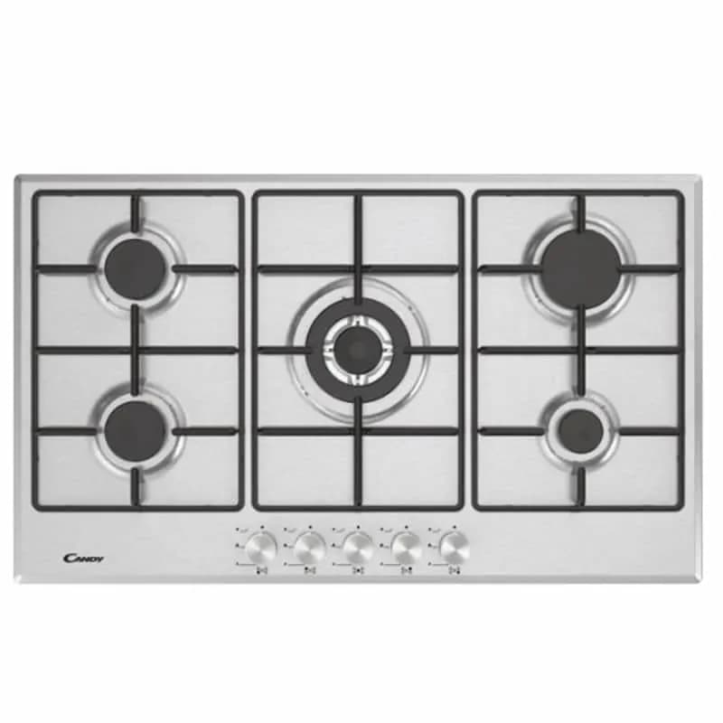 Table de cuisson CHW93WPX- MAR 5feux 90cm inox - CANDY