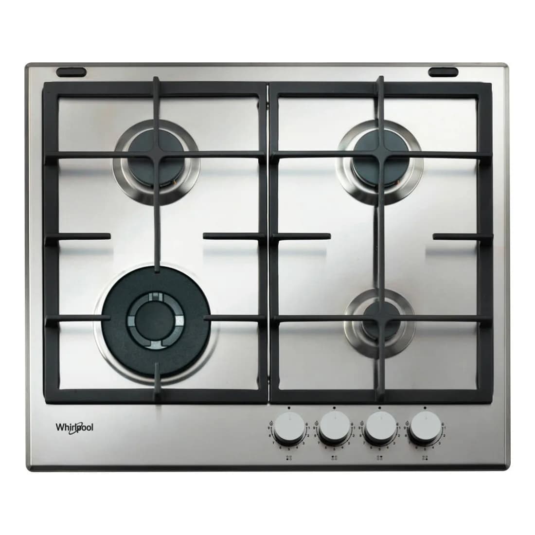 Plaque de cuisson à gaz TC GMAL 6422IXL 4F 60CM - WHIRLPOOL