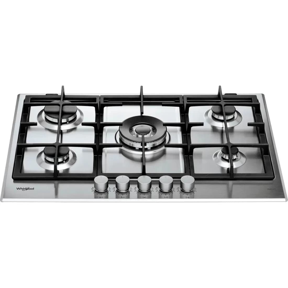Plaque de cuisson à gaz TC GMAL 7522/IXL 5F 75CM - WHIRLPOOL
