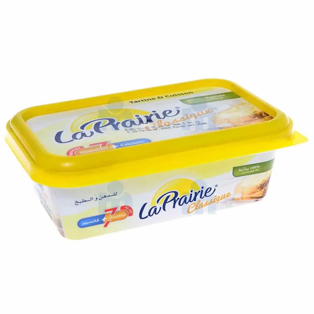 Margarine tartine et cuisson en barquette 250g - LA PRAIRIE