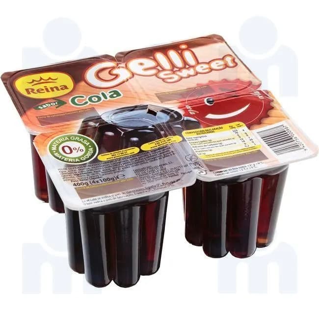 Crème dessert Gelli Sweet Cola 4x100g - REINA