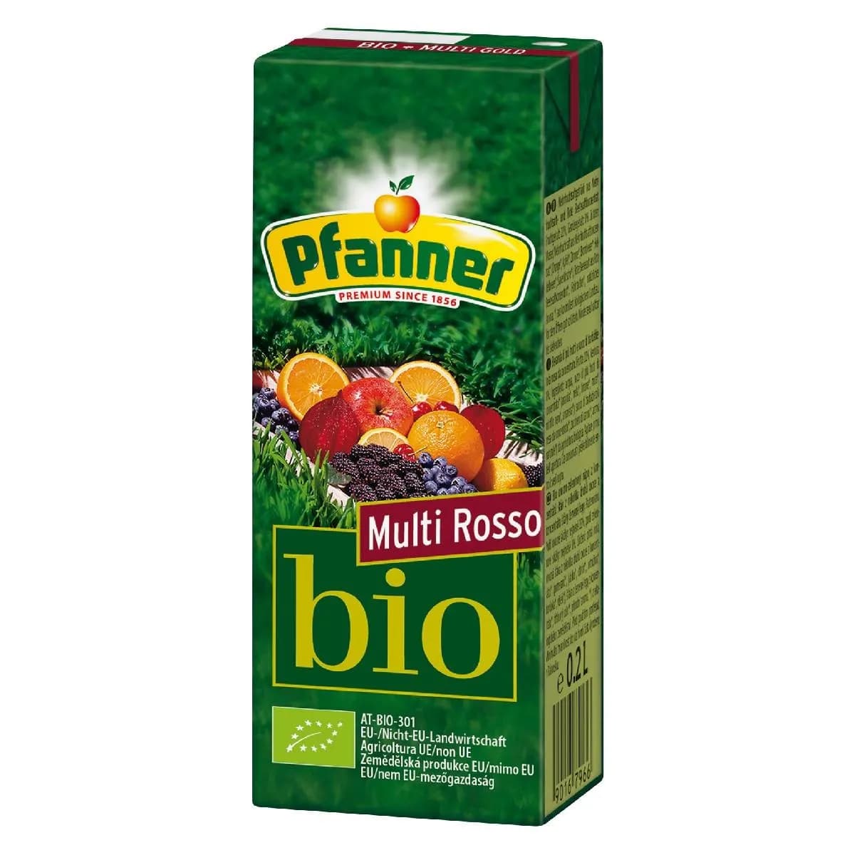 Pfanner boisson multi rosso bio 200ml