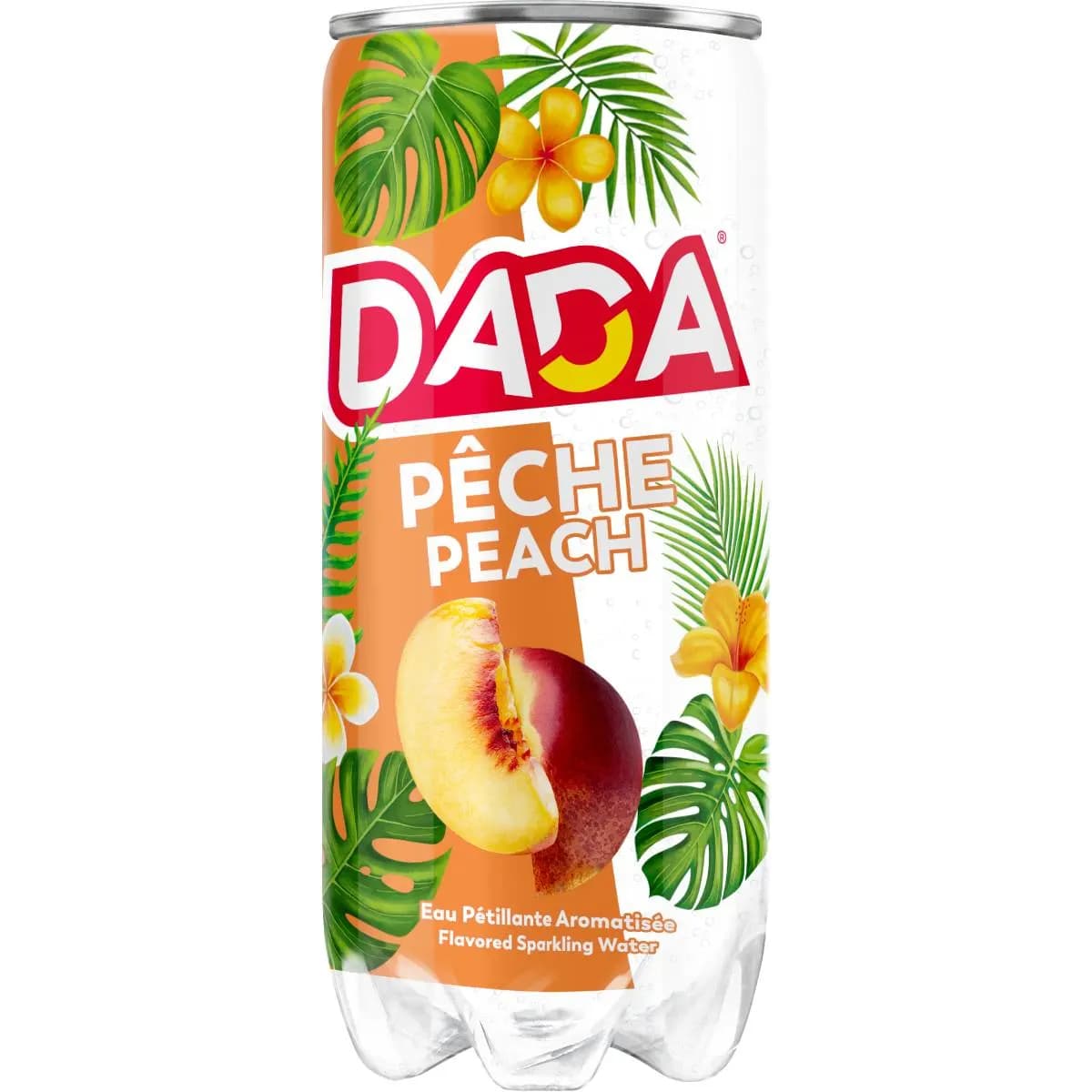 Eau Pétillante aromatisée à la pêche 330ml - DADA