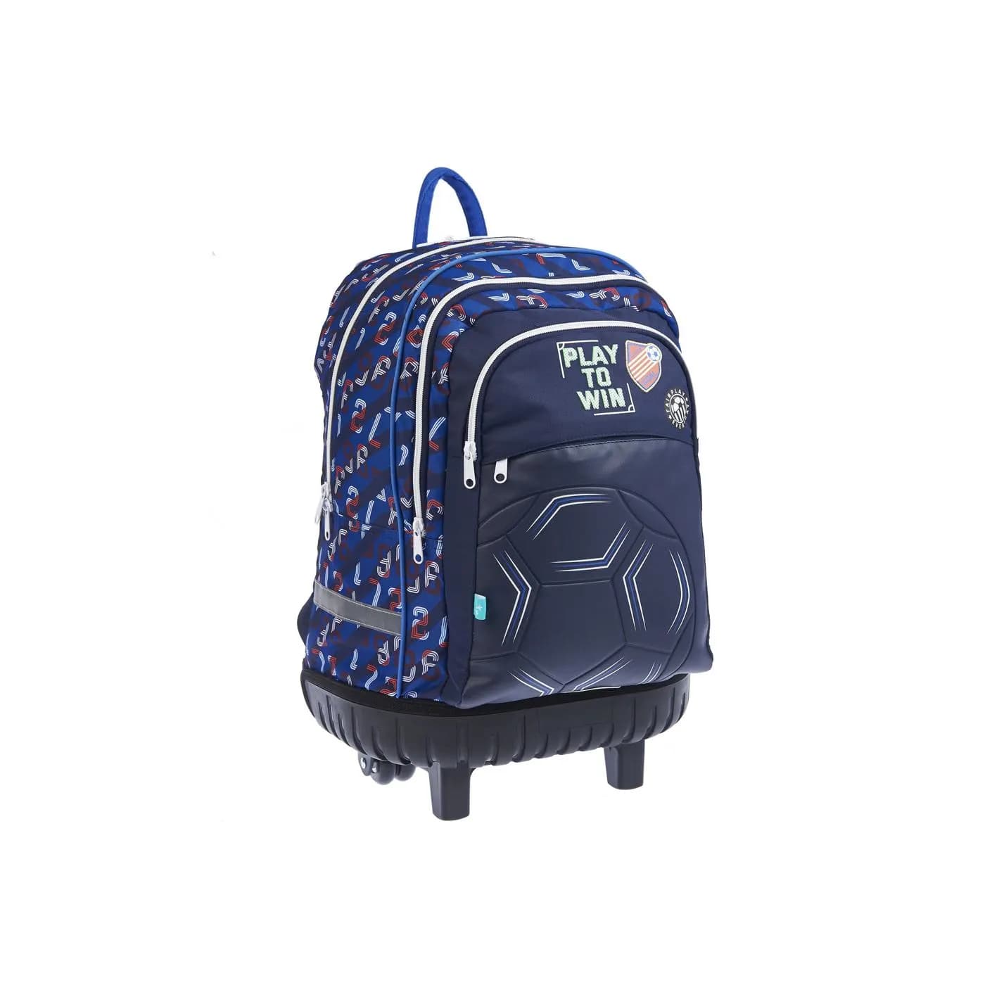 Sac à dos trolley 50cm base rigide foot - AUCHAN