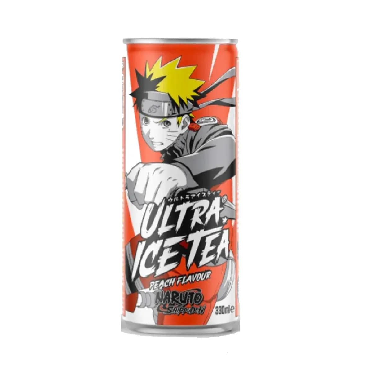 Ultra Ice Tea canette Naruto saveur pêche 33cl