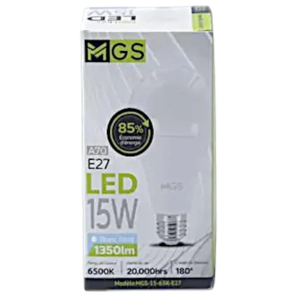 Ampoule led tp-13 blanc 15w e27 - MGS