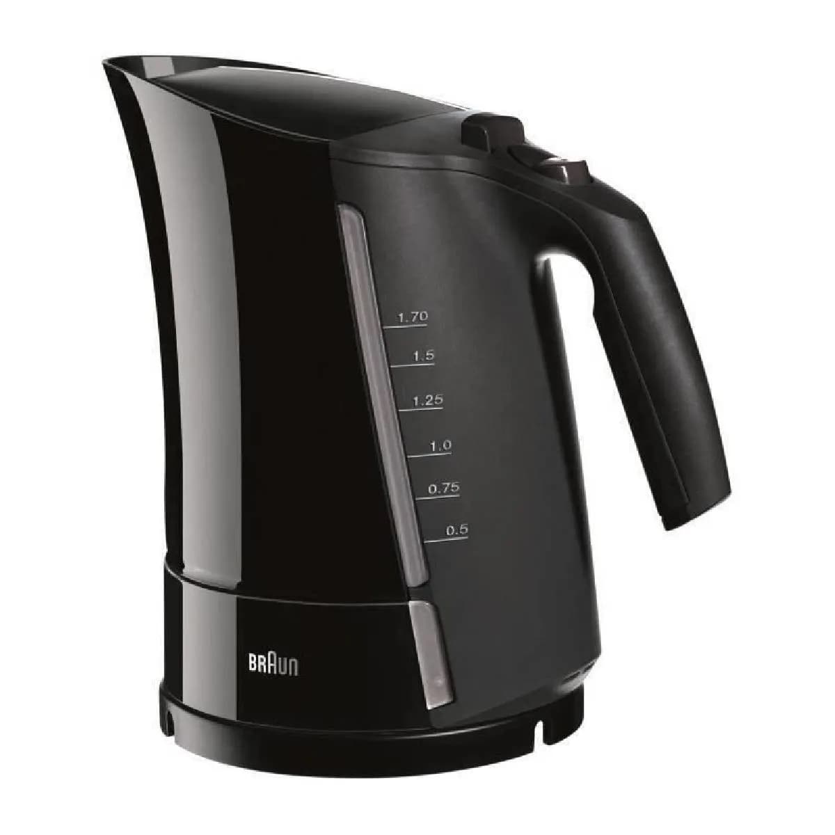 Bouilloire WK300KE 17L 2200W noire - BRAUN