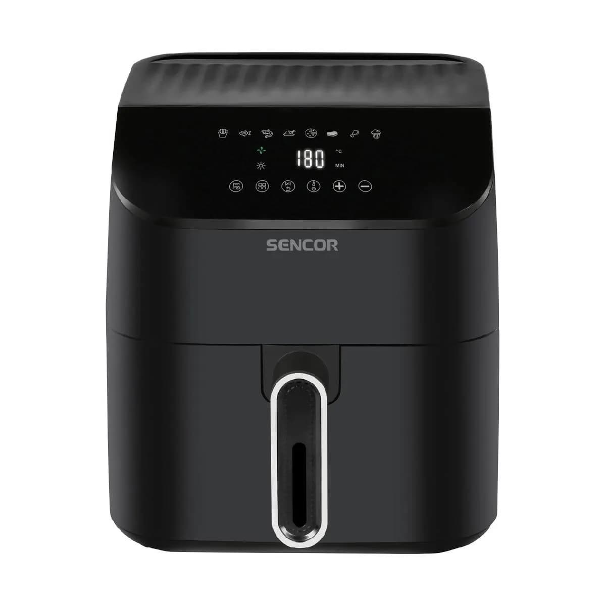 Friteuse électrique sans huile SFR4550BK digital 4,5L noire - SENCOR