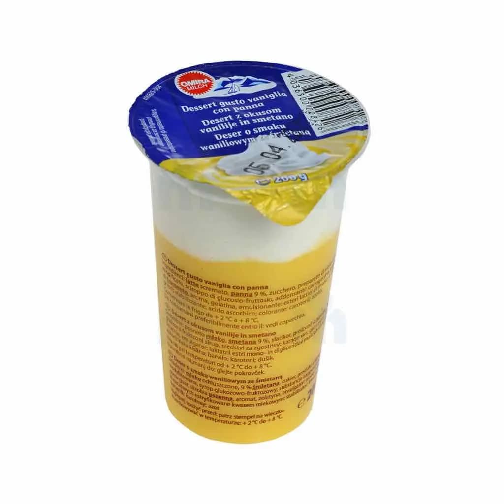 Dessert vanille Liégeois 200g - OMIRA MILCHI