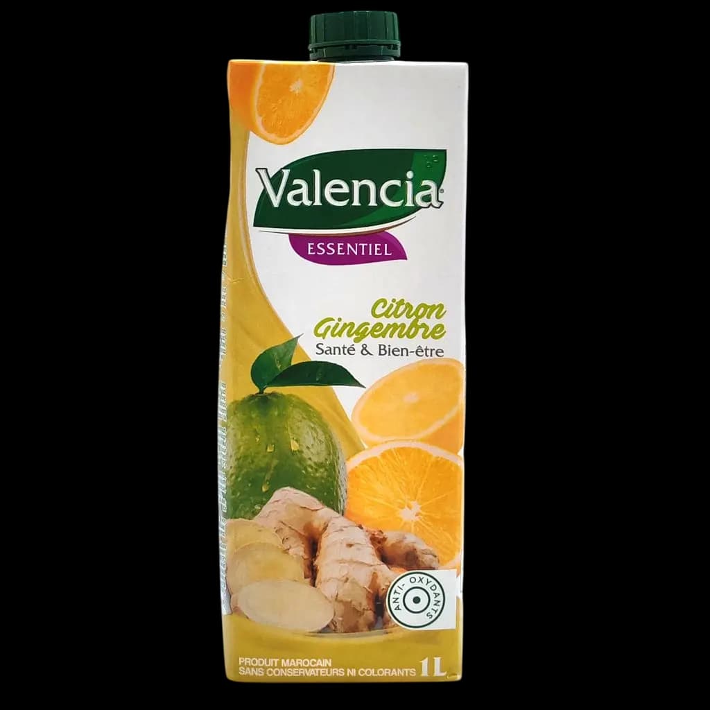 Valencia citron et gingembre 1L