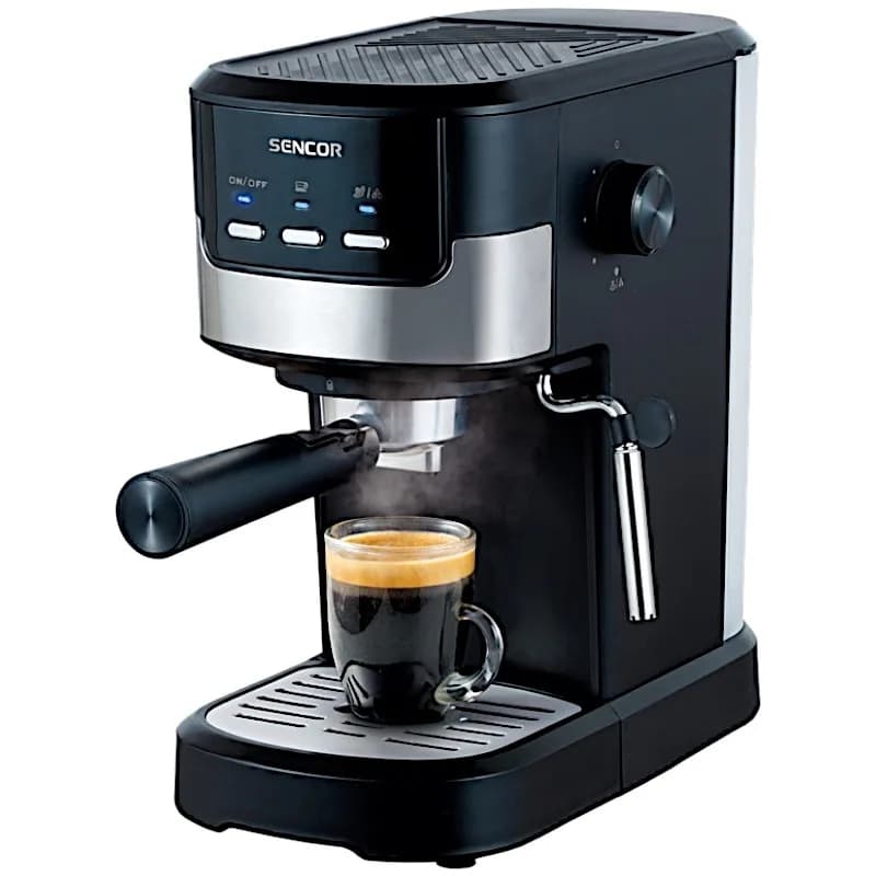 Machine espresso SES_1500BK 15 BARS noire 1100W 1,2L - SENCOR