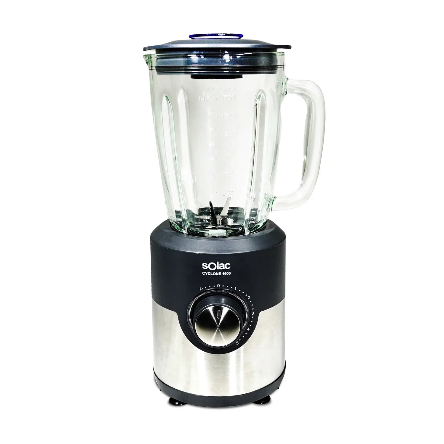 Blender cyclone bol en verre 1,7L 1600W - SOLAC