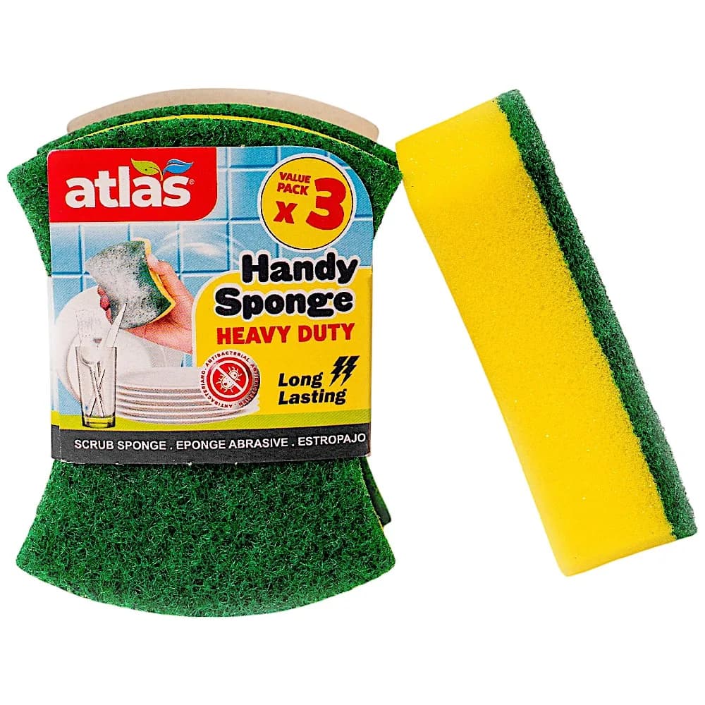 Éponges abrasives handy x3 - ATLAS