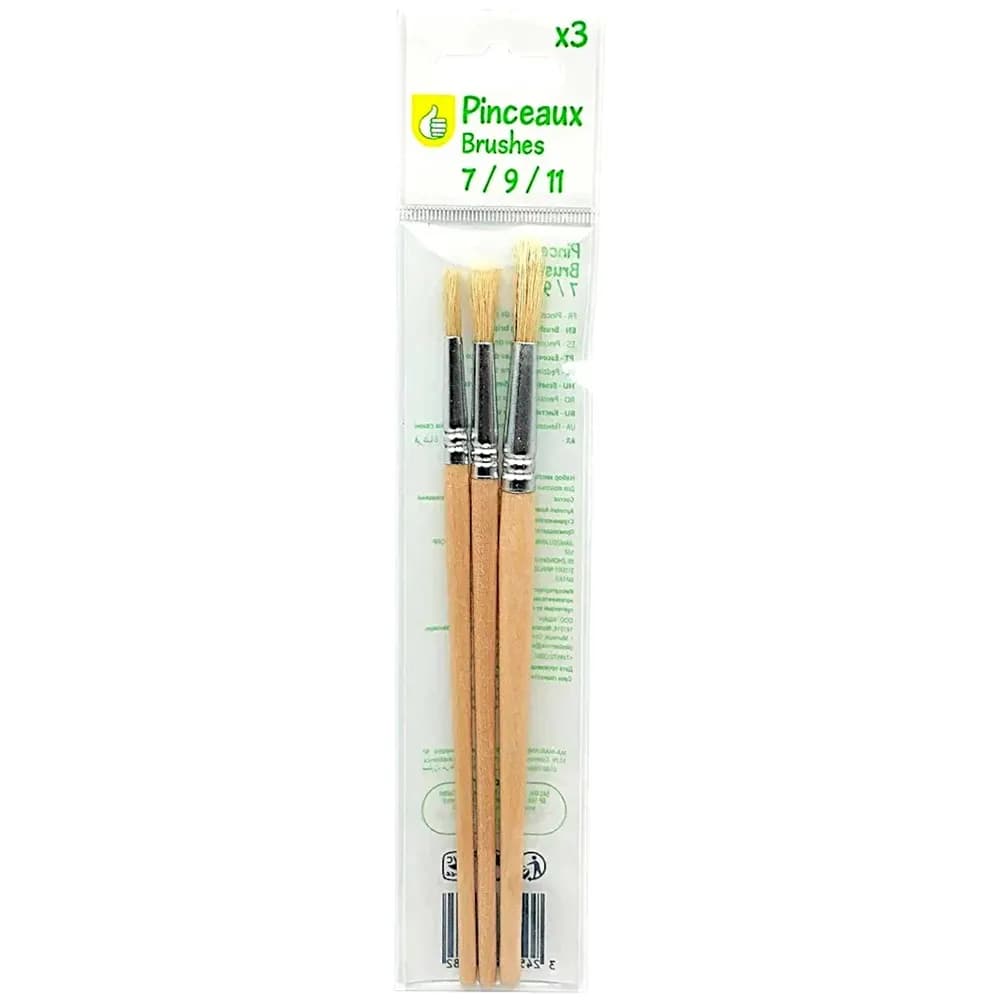 Brosses x3 N7, N9 et N11