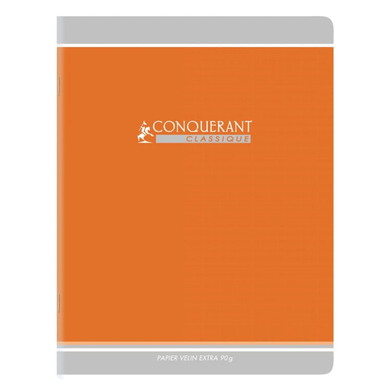 Cahier Conquérant classique agrafé 32p 17x22 cm 90g Seyès 3 mm