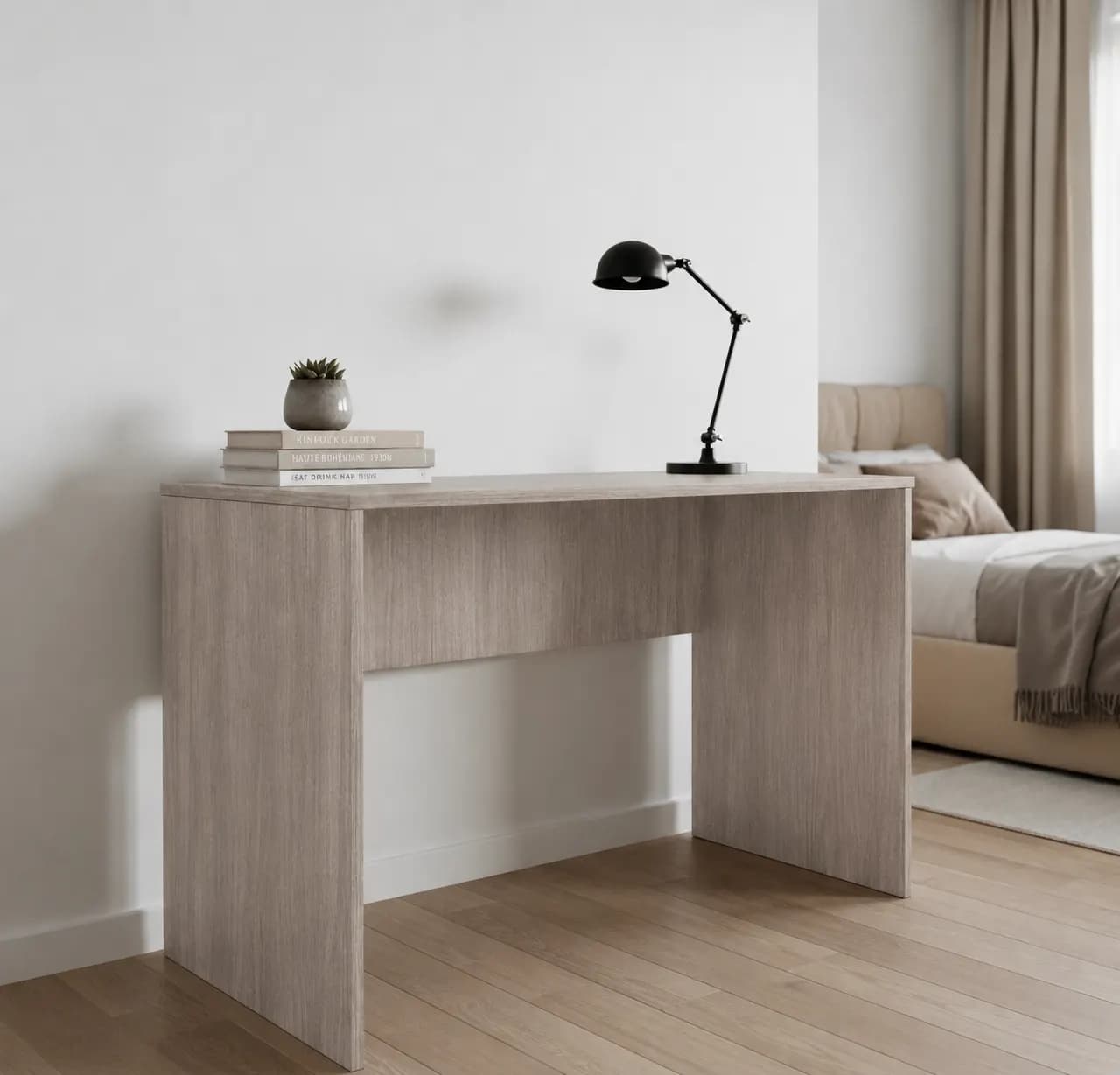 Bureau simple 1070x600x700 mm Noyer extra