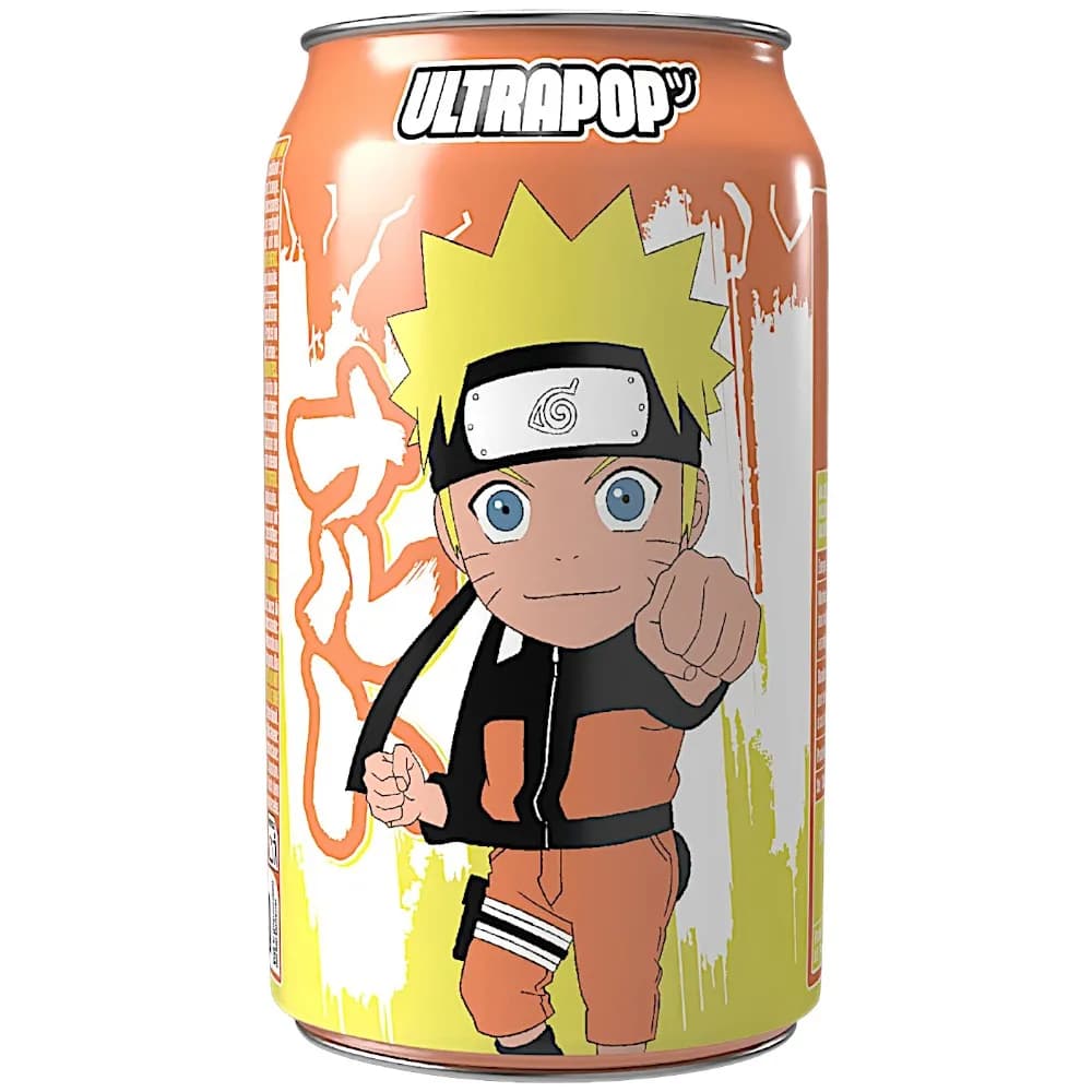 Ultra Pop Boisson Orange Naruto canette 330 ml