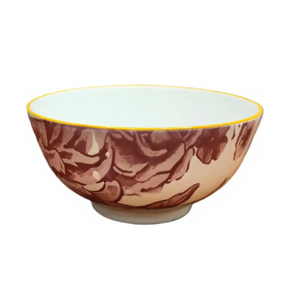 Bol motif floral vintage 12,7cm