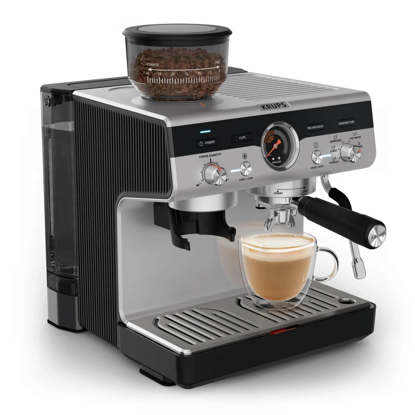 Machine à expresso XP804T10 GobaRista Precision - KRUPS