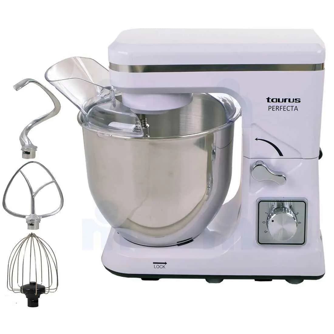 Kitchen machine Perfecta 5L 1000W bleu - TAURUS
