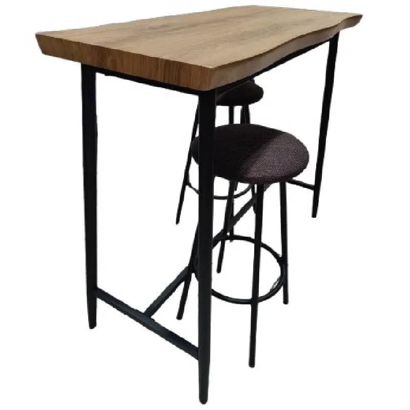 Table avec 2 Chaises – 100 x 40 x 90 cm + 30 x 30 x 62 cm LY-N1430B