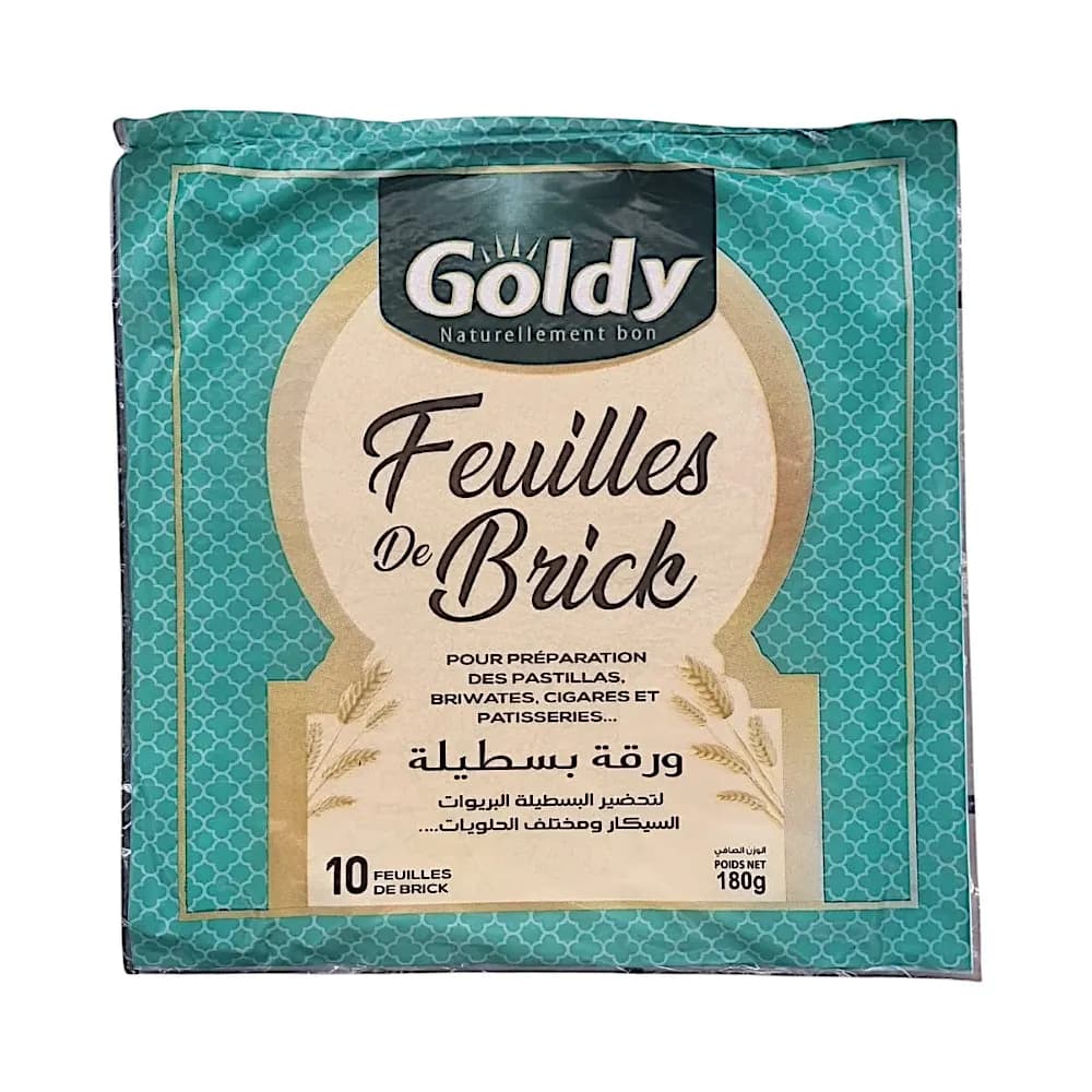 Feuilles de pastilla x10 200g - GOLDY